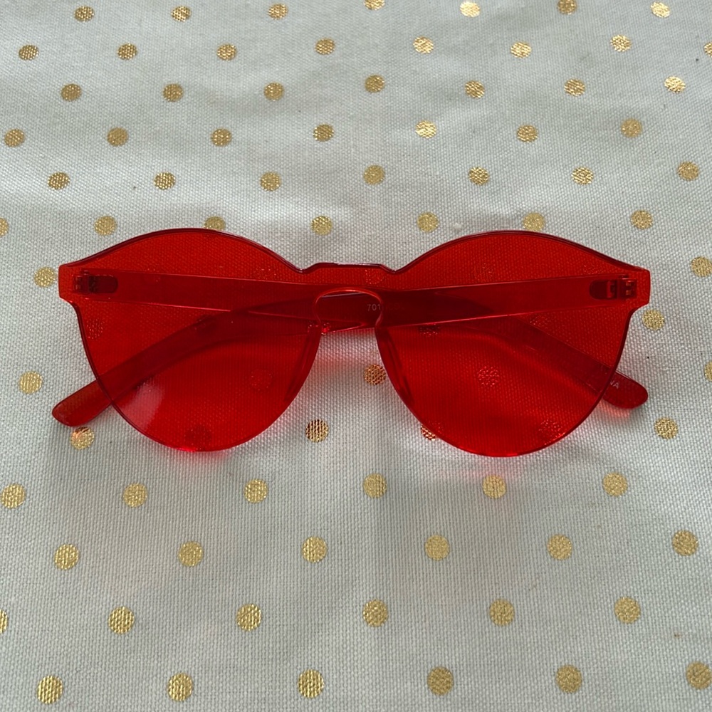 All Red Sunglasses